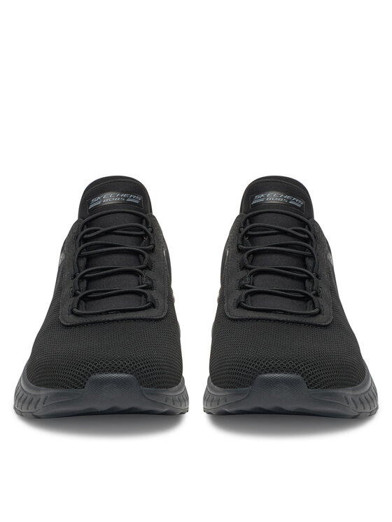 Skechers Sneakersy Skechers SLIP INS BOBS SPORT SQUAD 118303 BBK_ Čierna