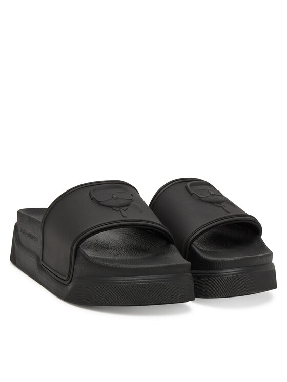 KARL LAGERFELD Klapki KARL LAGERFELD Kondominium KL88819 Czarny