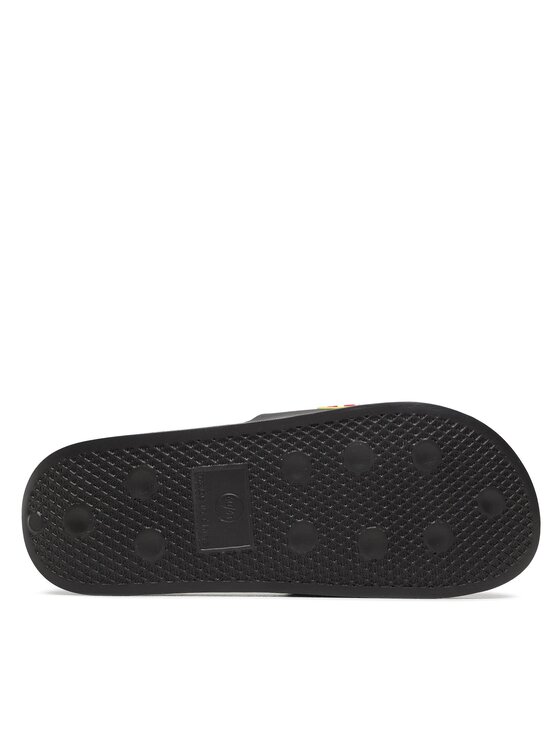 Happy Socks Klapki Happy Socks PZS114-9000 Czarny
