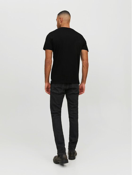 Jack & Jones Jack & Jones Majica Basic 12156102 Črna Standard Fit