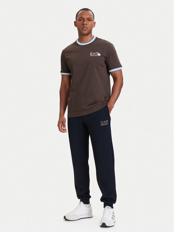 EA7 Emporio Armani EA7 Emporio Armani Camiseta 7M002131 AF12957 U6027 Marrón oscuro Regular Fit