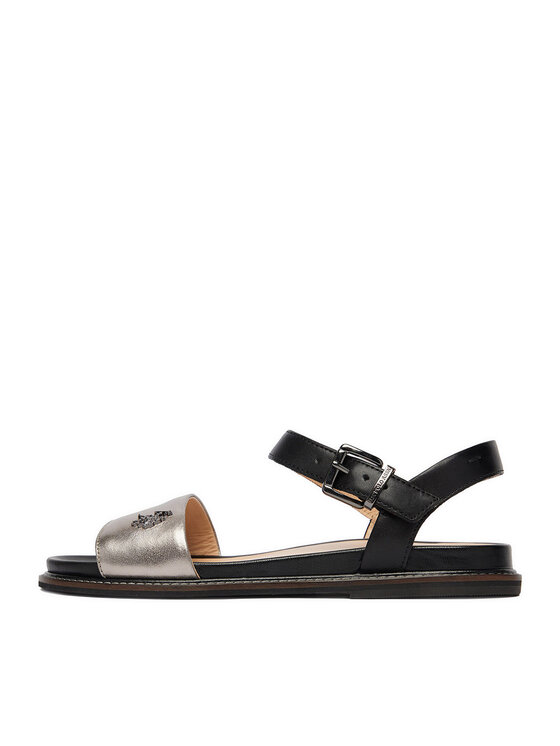 U.S. Polo Assn. Босоніжки U.S. Polo Assn. EO-ADELI001W/6L1 Срібний