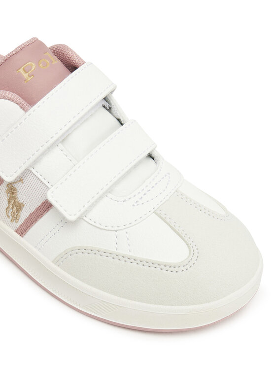 Polo Ralph Lauren Снікерcи Polo Ralph Lauren Heritage Court III T-Toe Ez RL03359101 Білий