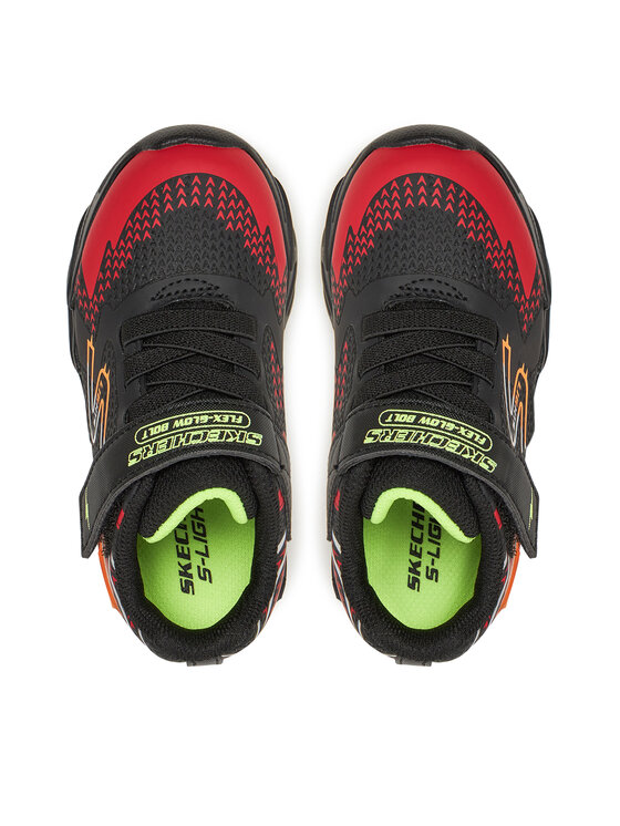 Skechers Снікерcи Skechers Flex-Glow Bolt- 400138N/BKRD Чорний
