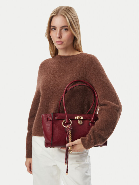 MICHAEL Michael Kors Torebka MICHAEL Michael Kors Hamilton 30F5GNXT0L Czerwony