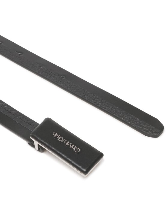 Calvin Klein Curea de Damă Calvin Klein Daily Dressed Plaque 2cm Belt K60K610499 Negru