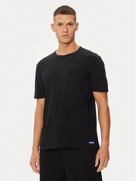 HUGO HUGO Комплект футболок Naolo 50522383 Чорний Regular Fit
