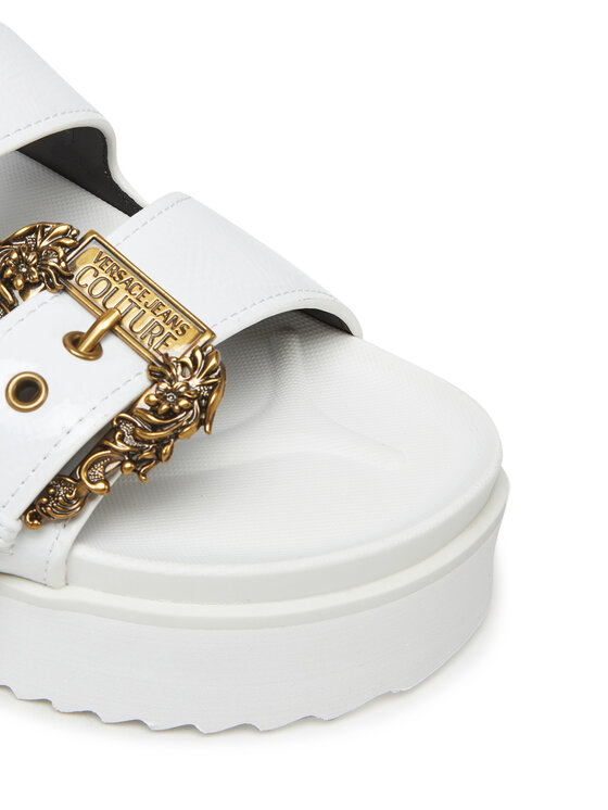 Versace Jeans Couture Шльопанці Versace Jeans Couture 78VA3SM1 Білий