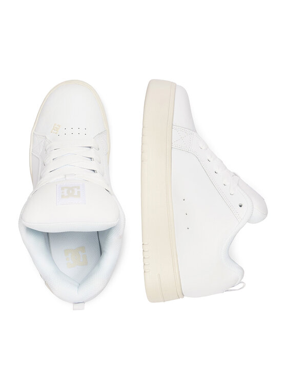 DC Shoes Снікерcи DC Shoes EO-COURT GRAFFIK PLATFORM DC02422102 Білий