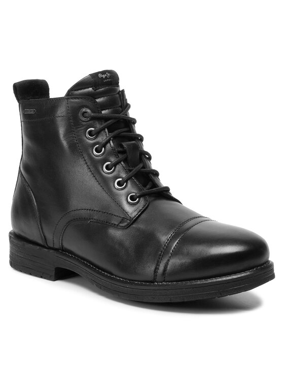 Pepe Jeans Чоботи Pepe Jeans Tom Cut Med Toto PMS50175 Чорний
