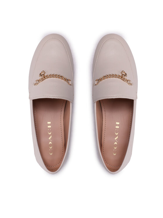Coach Лофери Coach Hanna Loafer CB989 Бежевий