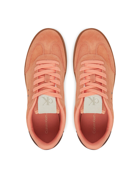 Calvin Klein Jeans Sportcipők Calvin Klein Jeans Classic Cupsole Mix In YW0YW01767 Narancssárga