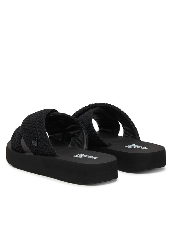 LOVE MOSCHINO Шльопанці LOVE MOSCHINO JA28324G0OJQC000 Чорний