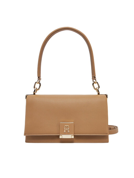 Tommy Hilfiger Torebka Tommy Hilfiger Th Her Med Crossover AW0AW17216 Brązowy