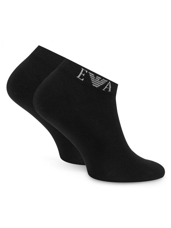 EA7 Emporio Armani Къси чорапи EA7 Emporio Armani EM000550 AF26377 UC001 Черен
