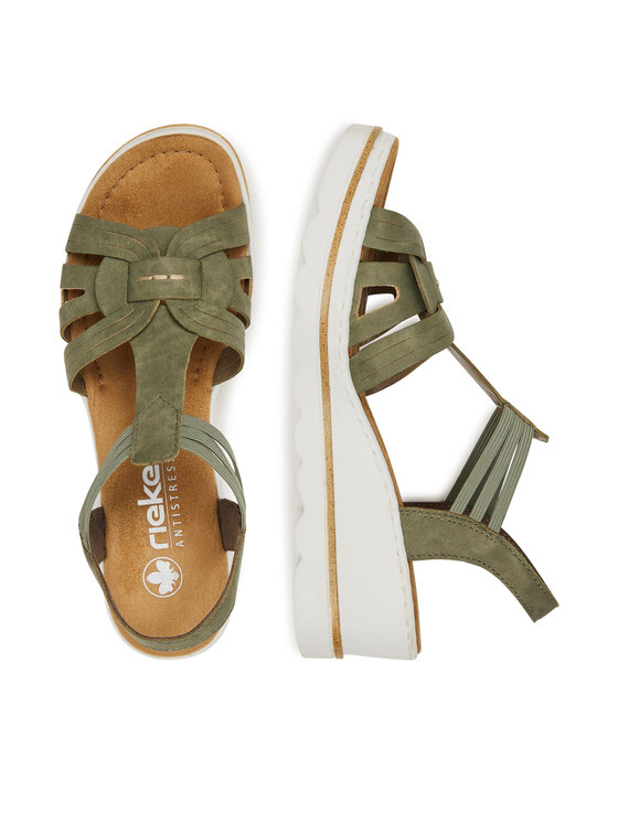 Rieker Sandali Rieker 67459-52 Verde