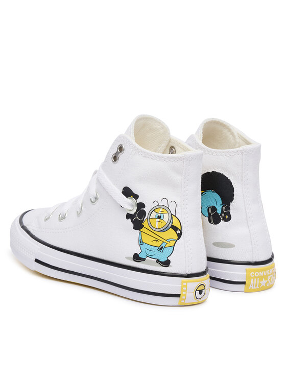 Converse Кеди Converse Converse x Minions Chuck Taylor All Star A21405C Білий
