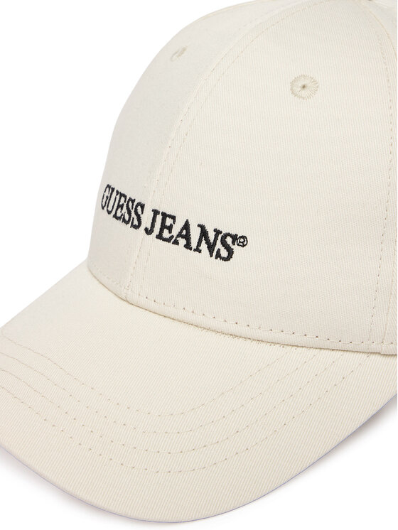 Guess Jeans Бейсболка Guess Jeans M4BZ26 WF8V1 Кремовий