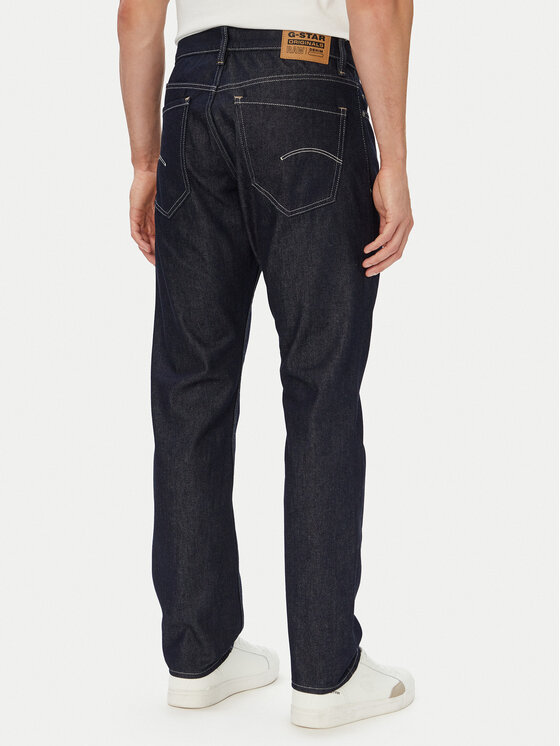 G-STAR G-Star Raw Džinsai Mosa D23692 D316 Tamsiai mėlyna Straight Fit