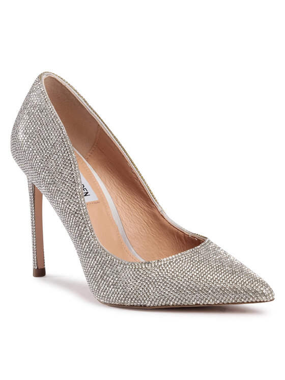 Steve Madden Szpilki Steve Madden Vala-R SM11000751-02003-968 Srebrny