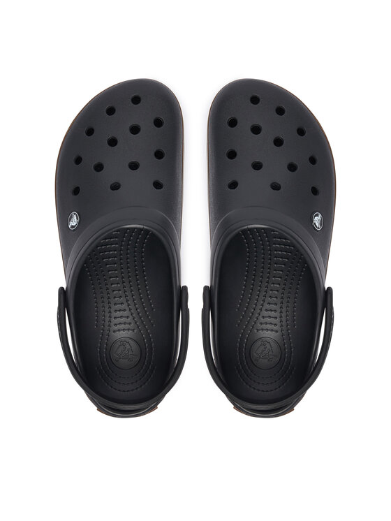 Crocs Шльопанці Crocs Crocband Gum Clog 212756 Чорний