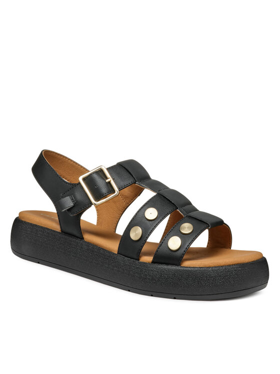 Geox Basutės Geox D Camalei D550NE 000BC C9999 Juoda