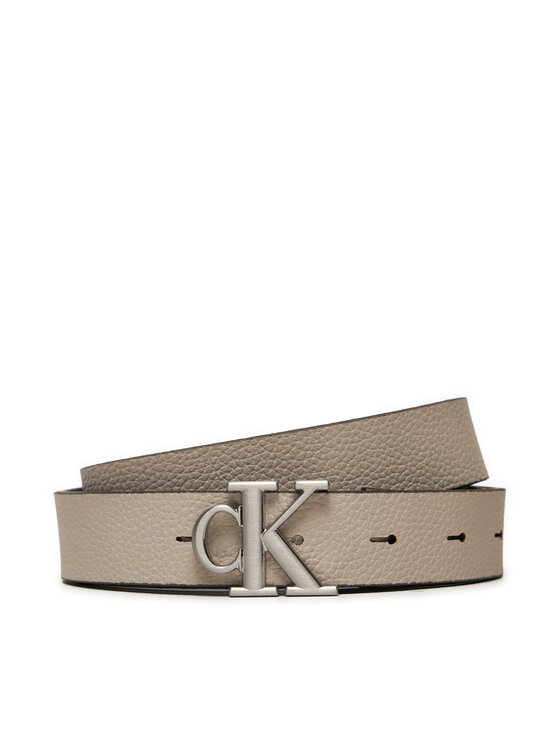 Calvin Klein Jeans Cinturón para mujer Calvin Klein Jeans Mono Pl Rev Lthr Belt K60K612290 Negro