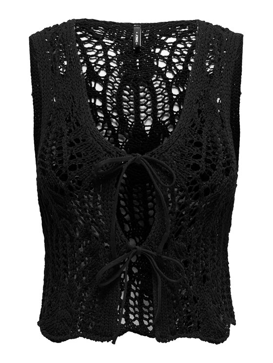 ONLY ONLY Топ Lizzy 15343882 Чорний Regular Fit