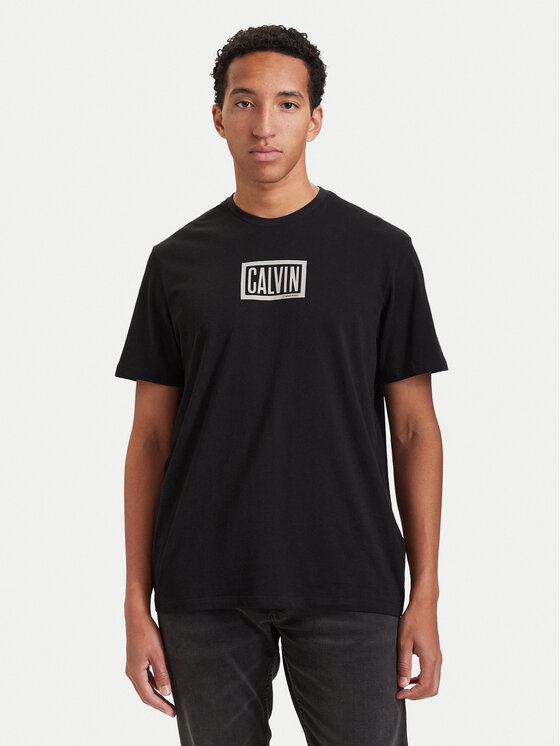 Calvin Klein Jeans Calvin Klein Jeans Camiseta Boxed Graphic LV04RH818G Negro Regular Fit