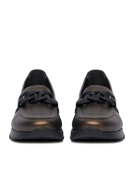 Rieker Loafersy Rieker CEO-49051-25 Brązowy ciemny