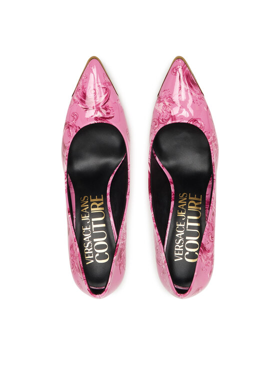 Versace Jeans Couture Туфлі на шпильці Versace Jeans Couture 80VA3S50 ZS366 499 Рожевий