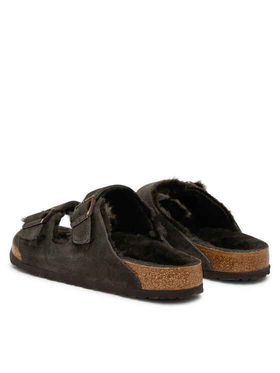 Birkenstock Шльопанці Birkenstock Arizona Shearling 1020566 Коричневий
