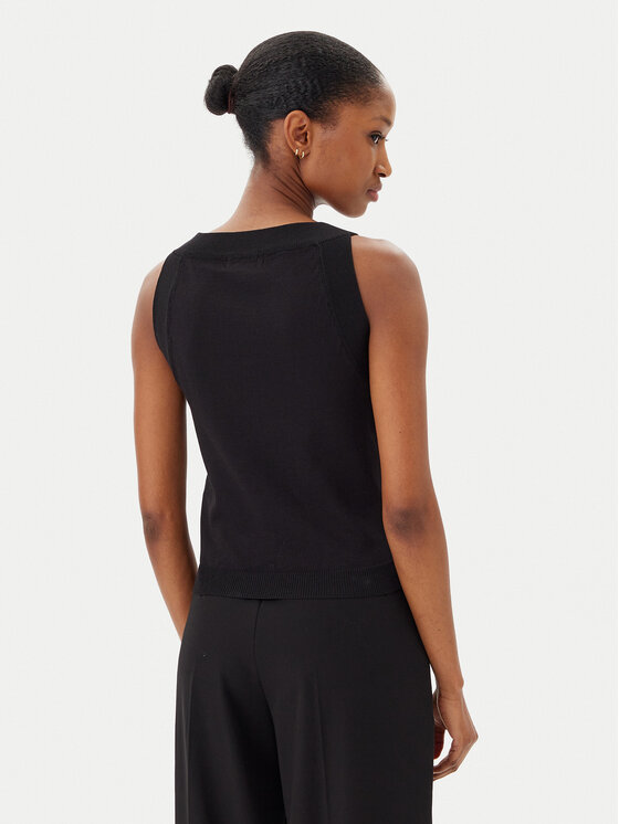 Artigli Artigli Топ ACMA001879 002 Чорний Regular Fit