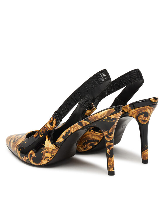 Versace Jeans Couture Туфлі на шпильці Versace Jeans Couture 80VA3S52 ZS366 G89 Чорний