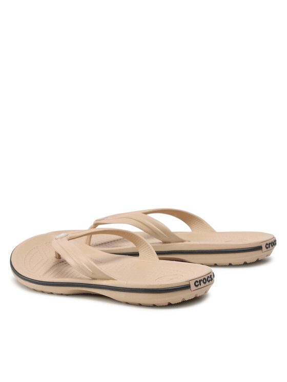 Crocs Infradito Crocs Crocband Flip 11033 Beige
