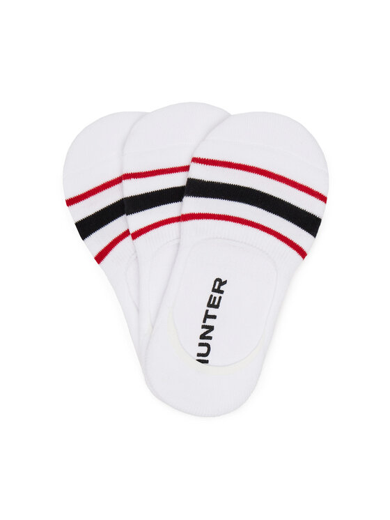 Hunter Stopalke Hunter AS_HUNTER_03S_SS25 (3-PACK) Bela