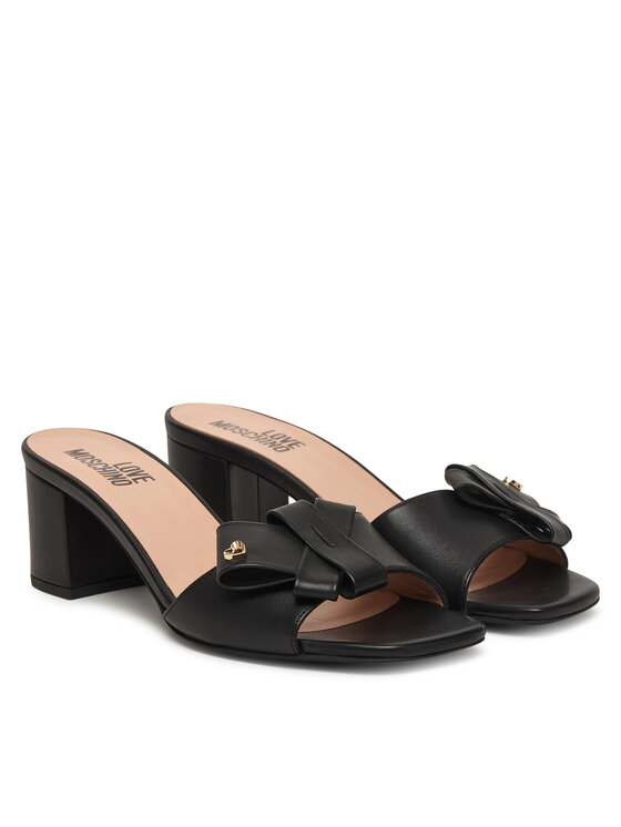 LOVE MOSCHINO Шльопанці LOVE MOSCHINO JA28115G0OIE0000 Чорний