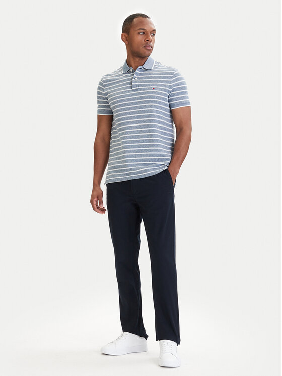 Tommy Hilfiger Tommy Hilfiger Polo MW0MW33140 Azul Regular Fit