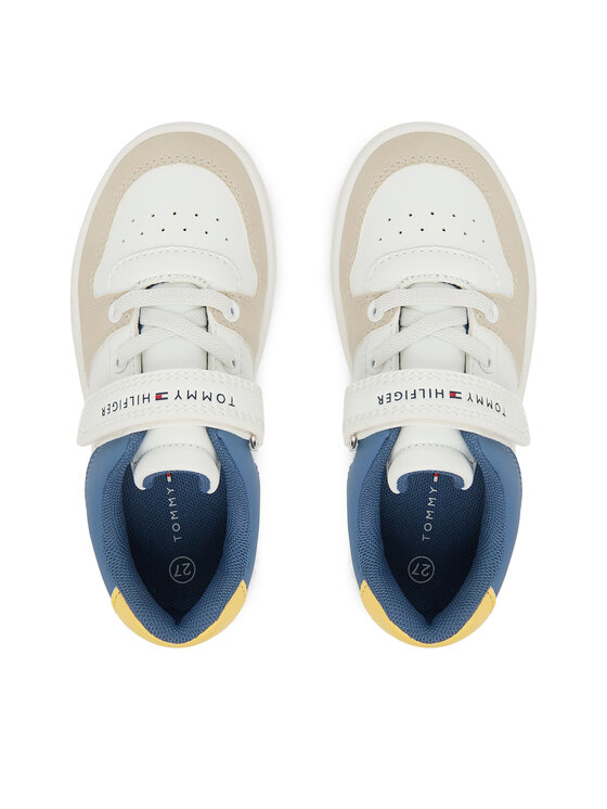 Tommy Hilfiger Sneakersy Tommy Hilfiger T1X9-34345-1269 M Biały