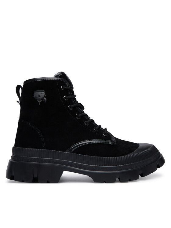 KARL LAGERFELD Черевики KARL LAGERFELD Trekka Mens Nft KL25252 Чорний