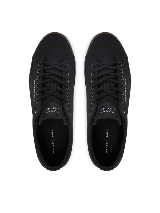 Tommy Hilfiger Πάνινα παπούτσια Tommy Hilfiger Harlem Core Ii FM0FM05817 Μαύρο