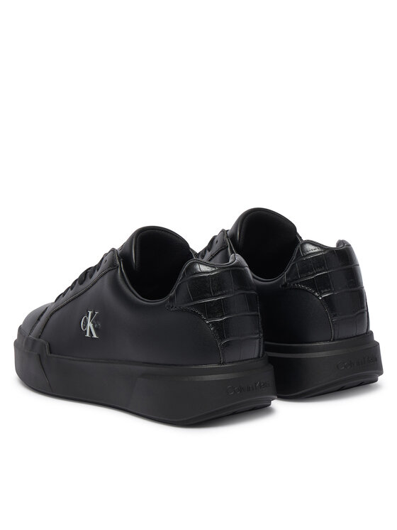 Calvin Klein Sneakers Calvin Klein Chunky Cups Laceup Lth Bt Croc HW0HW03223 Negru