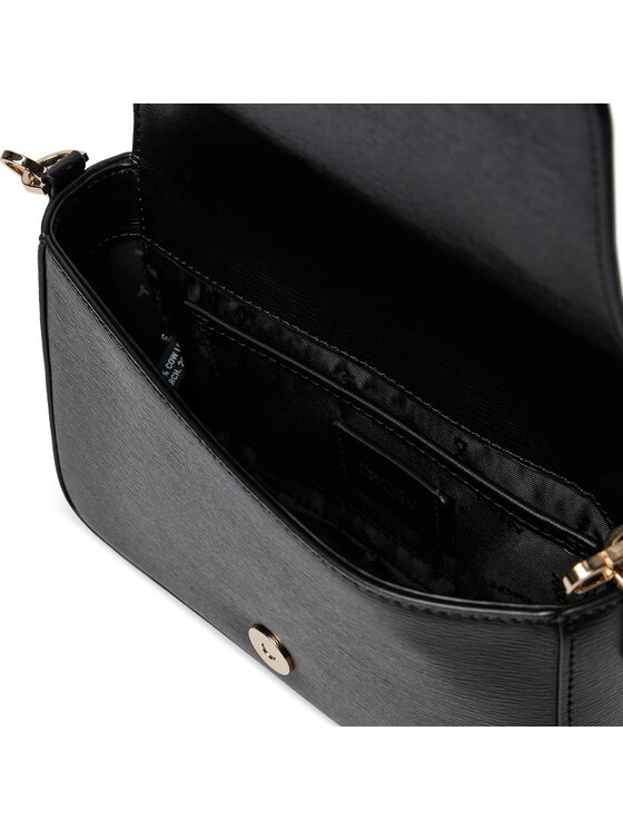 DKNY Ročna torba DKNY Bryant Ave Md Flap C R42E3E21 Črna