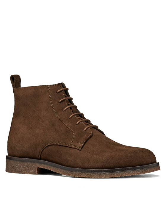 Geox Trzewiki Geox U Claudio U6658A 00022 C6006 Brązowy ciemny