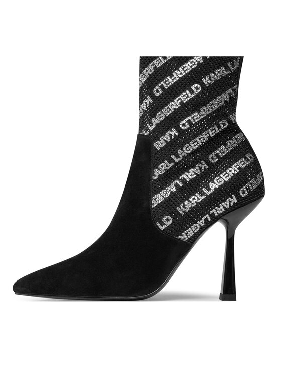 KARL LAGERFELD Боти KARL LAGERFELD KL31354 Черен
