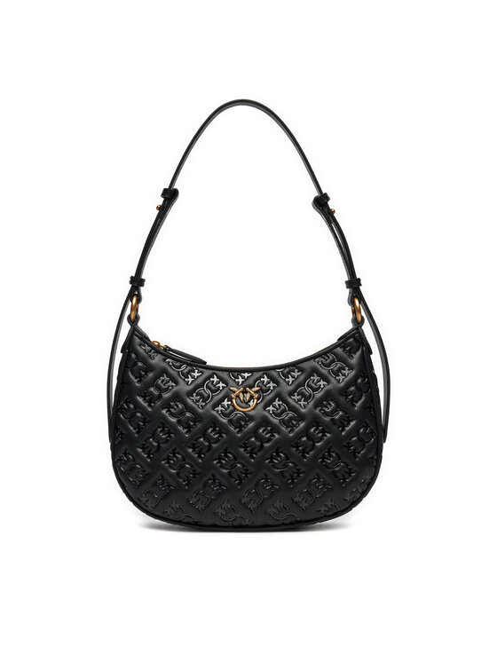 PINKO Torebka PINKO Half Moon Mini Fl . AI 24-25 PLTT 102790 A1YB Czarny