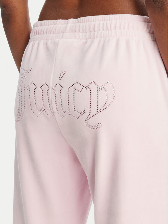 Juicy Couture Juicy Couture Melegítő alsó Tina JCWBJ126327 Rózsaszín Straight Leg