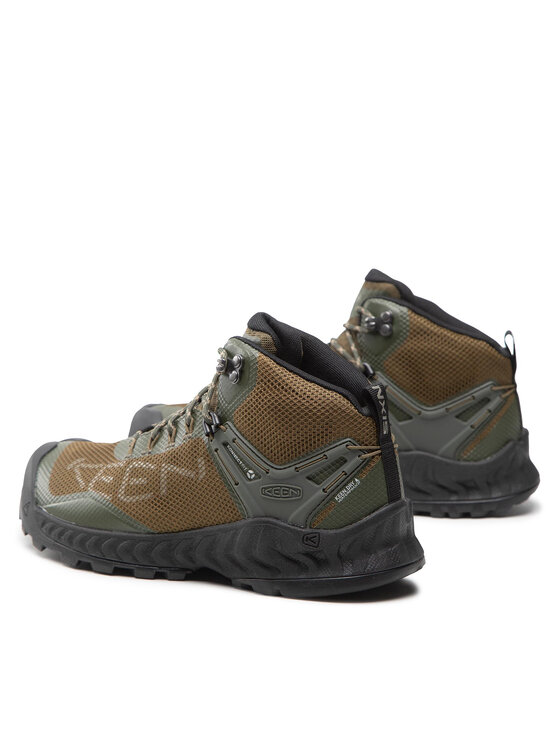 Keen Trekkingi Keen Nxis Evo Mid Wp 1026678 Zielony