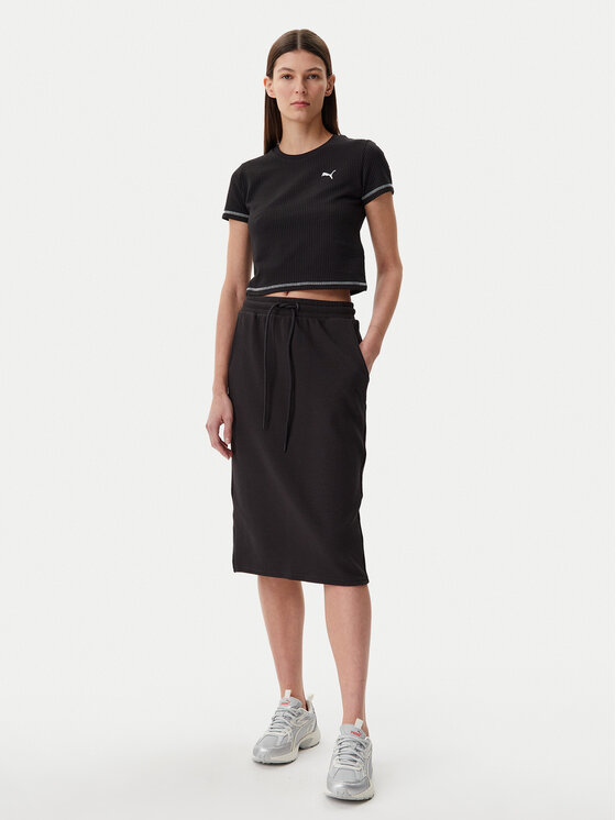 Puma Puma Футболка Dare To 629806 Чорний Slim Fit