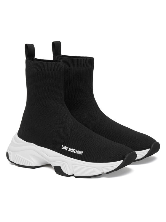 LOVE MOSCHINO Снікерcи LOVE MOSCHINO JA15386G1OIY8000 Чорний